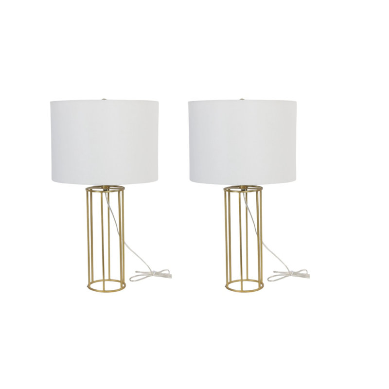 Velmarie Metal Table Lamp