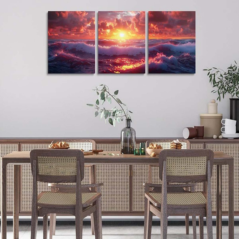 3 Piece Wrapped Canvas Print