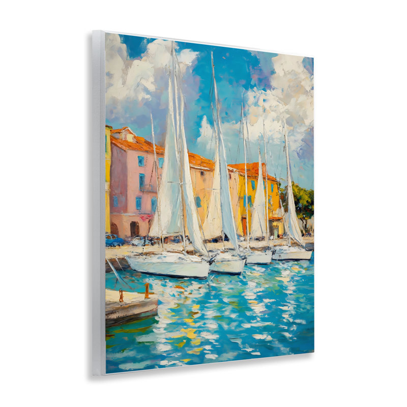 «Sail Away Boat Harbor», plaque murale, design par Franklyn Gregory