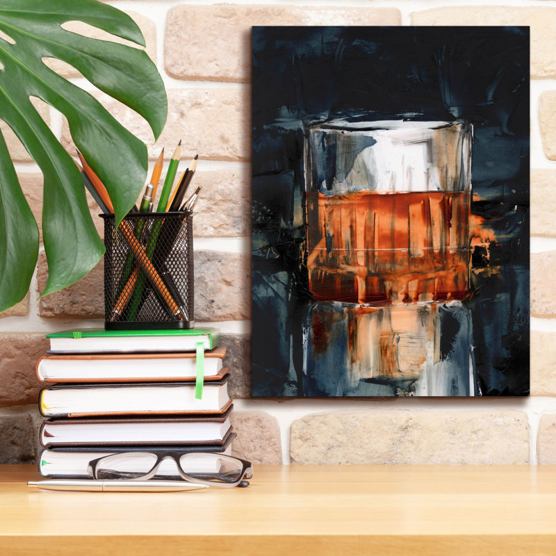 «Bourbon Glass 3» par Ethan Harper, art mural sur toile