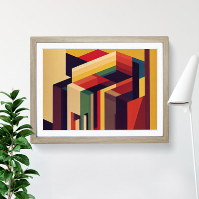 XH1022-9622X Vintage Abstract Art Vol.3 - Print