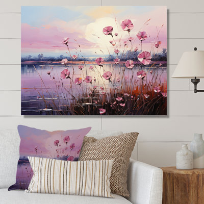 «Bloomed Flower Horizons At Sunlight» sur toile