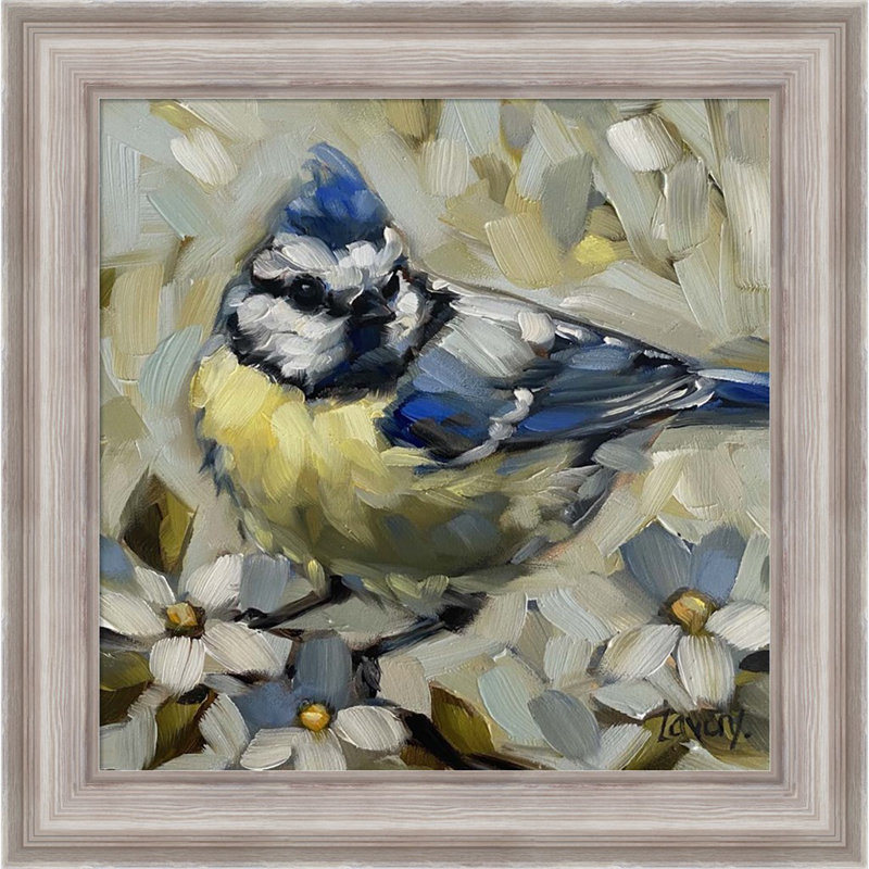 «Pretty Perch» par Andrea Lavery - impression encadrée