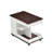 Adjustable End Table With Wheels, Modern Multifunctional Sofa Side Table With Lift-Top, 360°Rotating Top And Storage Space For Living Room, Small Space-1189387538