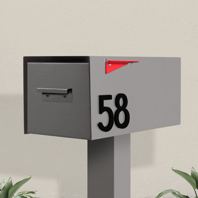 Malone Post Mounted Steel Mailbox