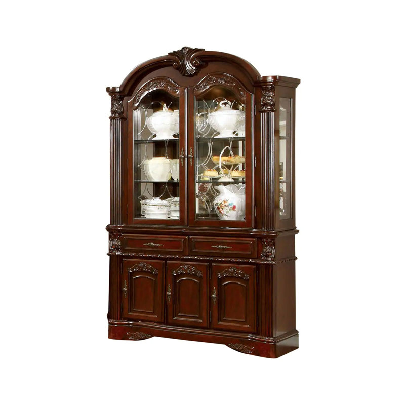 Buffet traditionnel 48,4 po, cerisier, cerisier brun