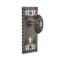 Victorian Interior Mortise Door Knob with Craftsman Long Plate-2143584773