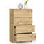 Eron Particle Board Standard Storage Unit Accent Chest
