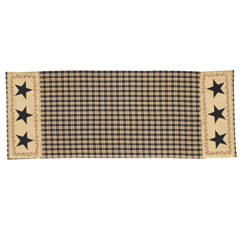  Star Patch Table Runner 36"L