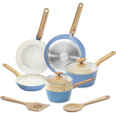 10 - Piece Non-Stick Aluminum Cookware Set