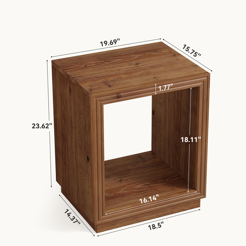 Table de bout en bois massif