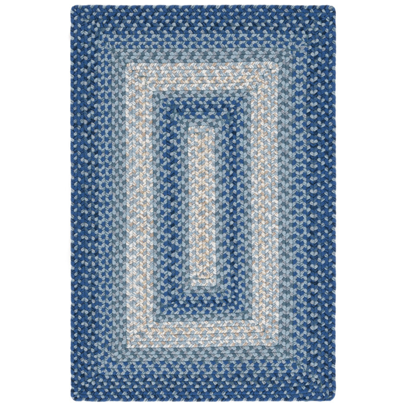 Tapis intérieur / extérieur à rayures Emeryville Performance, Rectangle 4 pi x 6 pi