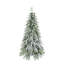 Arbre de Noël artificiel enneigé avec lumières DEL blanc chaud Noelbright-119358549