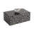 Crystal And Stone Embellished Glass Jewelry Box With MDF Durability - Elegant Storage Solution For Your Treasures