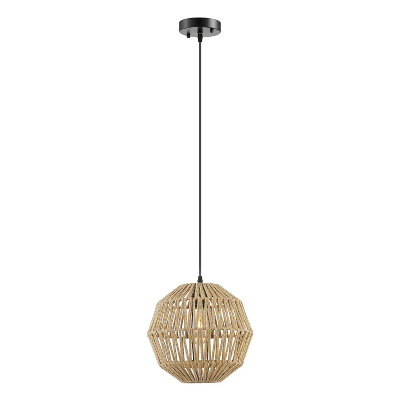 Luminaire suspendu noir 11 lumières Wood Diamonds