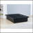 Modern Style Heavy Duty Cal King Size Bed Base Frame Made With Metal In Black