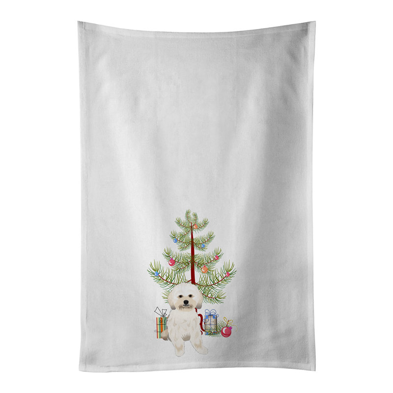 Ensemble de 2 essuie-tout Shih-Tzu
