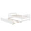 Lit plateforme simple avec lit gigogne-77471020