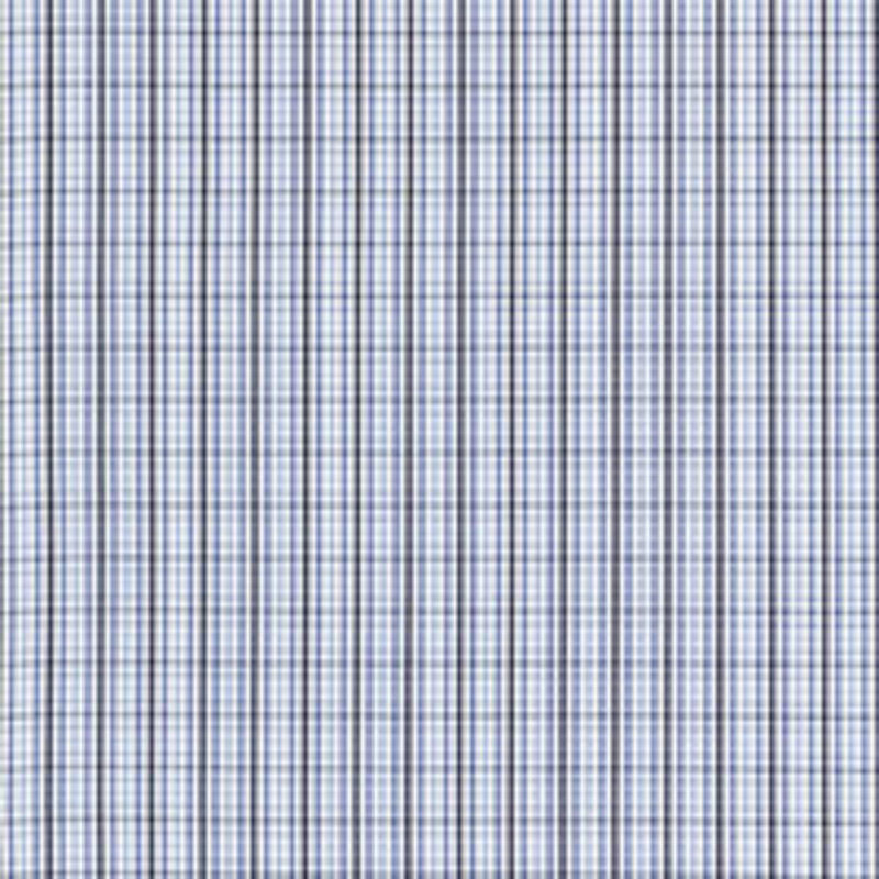 Bahama Check Fabric, Blue
