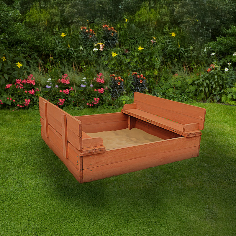  97cm Square Sandbox with Cover