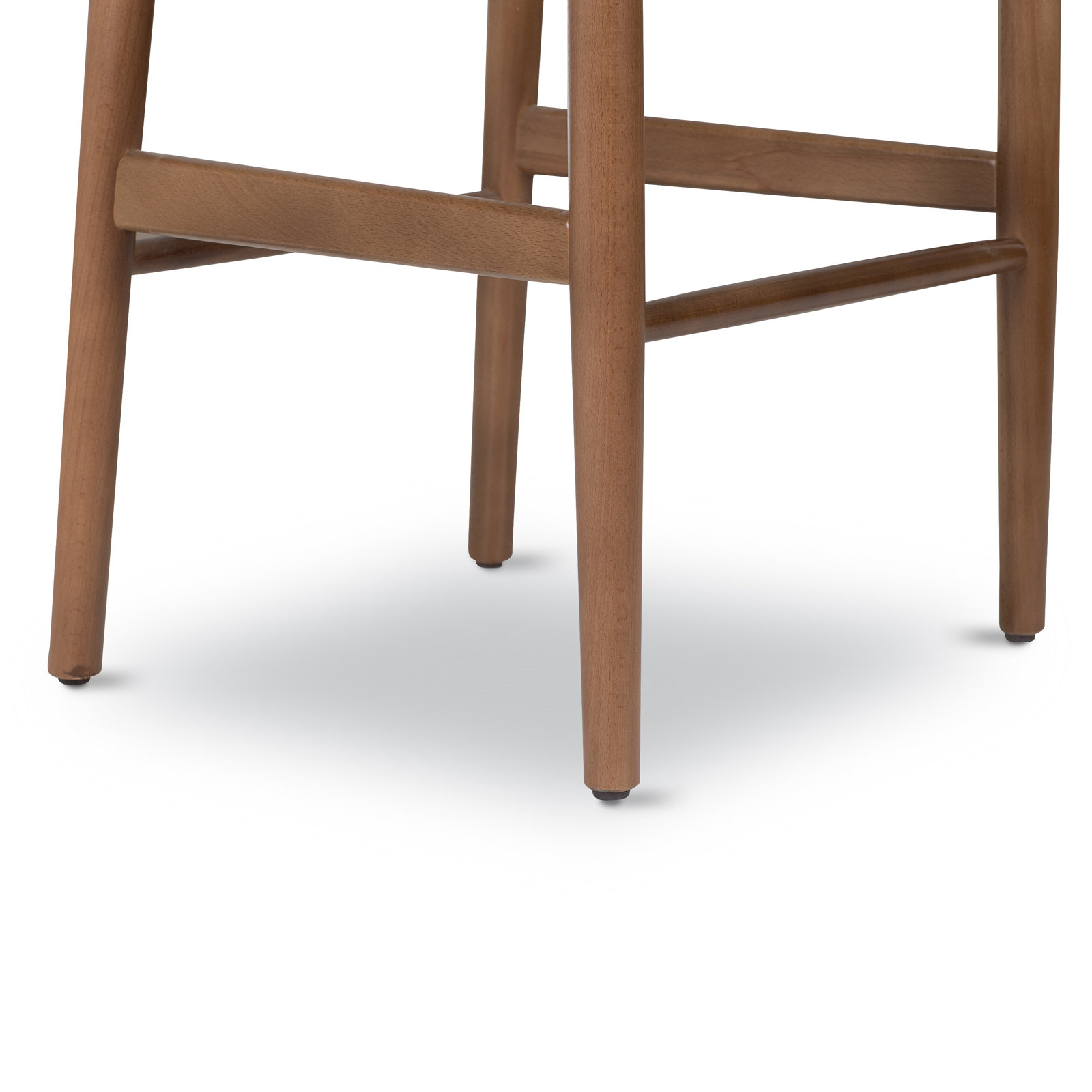  Woven Stool, Walnut