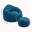 Fauteuil à billes avec repose-pieds-1094871897