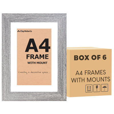 Picture Frame - Set of 6 with Mat