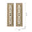 S/2 9.3X1.6X31.3" Wall Art, Wall Décor For Living Room Dining Room Bedroom Office Entryway