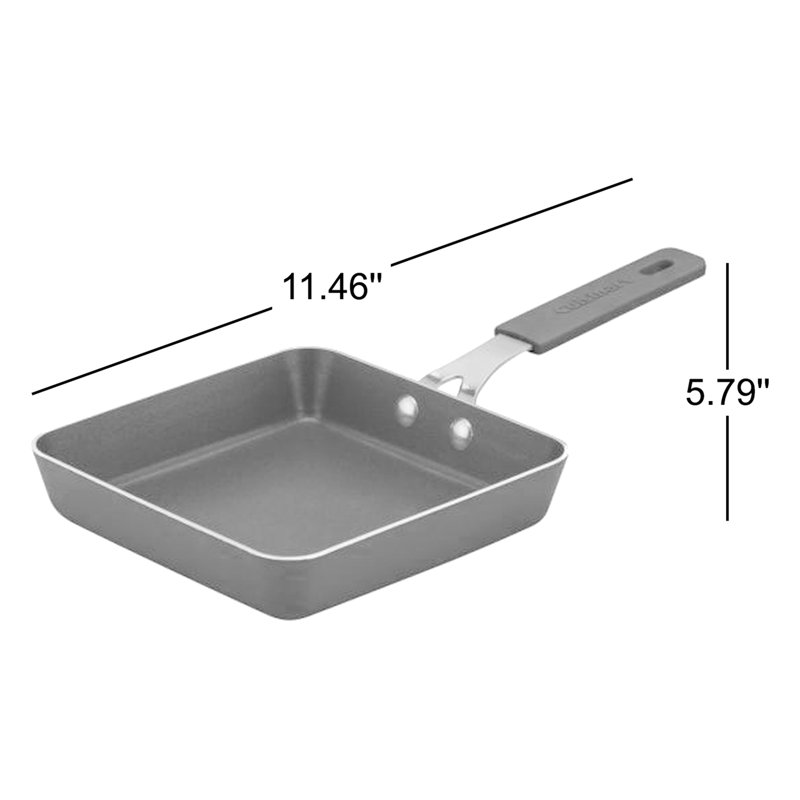 Mini Square Fry Pan, Blue