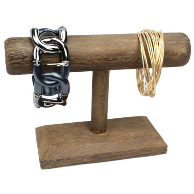 Wood Jewelry Stand +