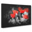Red Poppy Field - Wrapped Canvas Painting-56640423