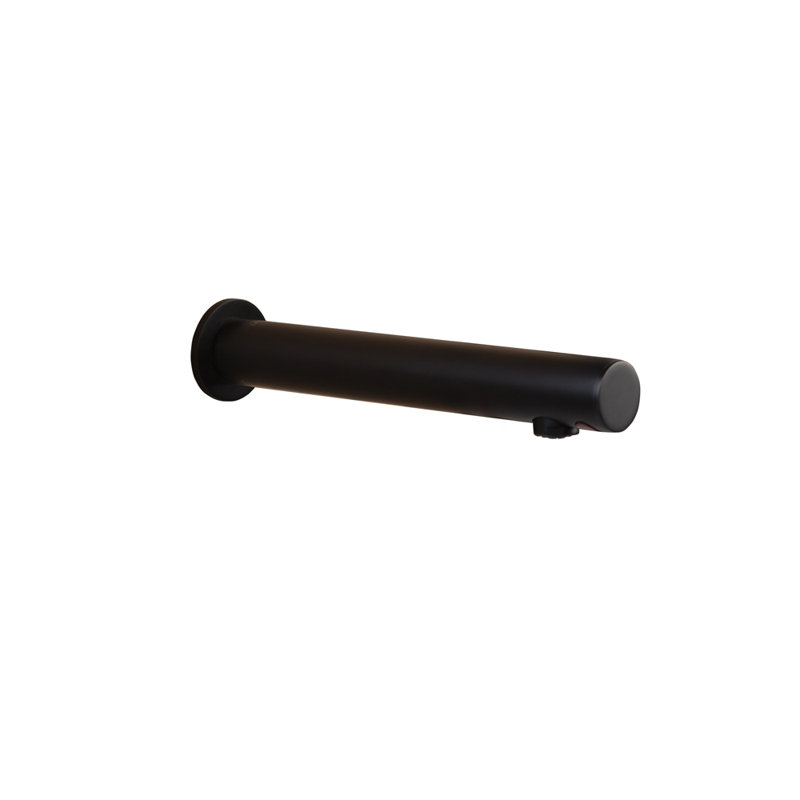 Zoom Wall Mounted Bathroom Faucet, Matte Black