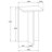 Hendrix Genuine Marble Accent Side Table Grey