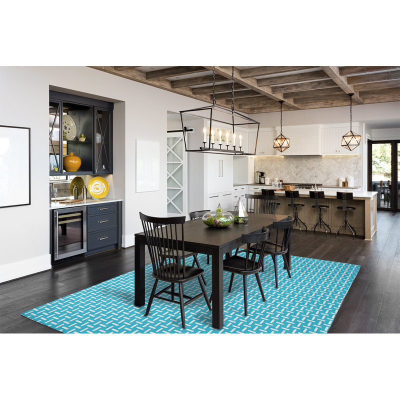 Chenille Geometric Indoor Rug, Rectangle 8' x 10'