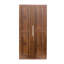 L'armoire de cuisine 62,72 po en noyer, avec portes et tablettes, offre un espace de rangement supplémentaire pour votre armoire de rangement en noyer, à plusieurs niveaux pour rehausser le décor de la salle à manger-857216369