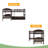 Twin L-Shaped Bunk Bed With Trundle-836197757