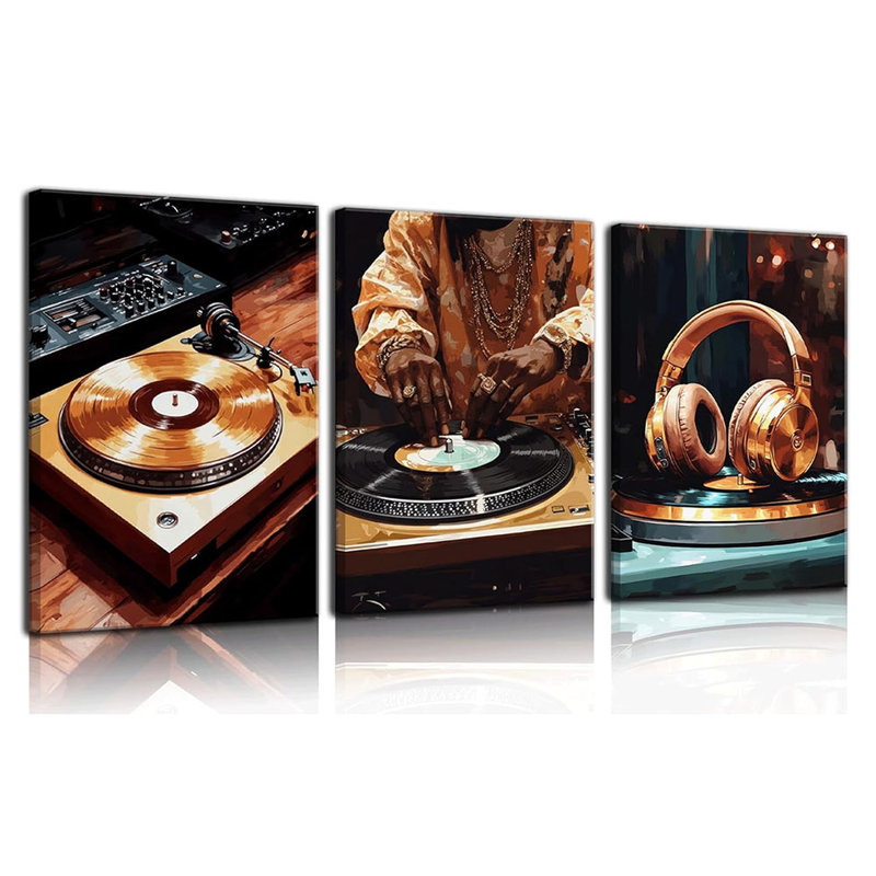3 Piece Wrapped Canvas Print