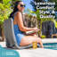 Chaise de bord de piscine portative moderne Coast-116376618