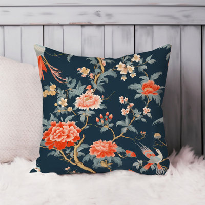 Floral Chinoiserie Asian Pattern IX