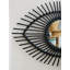 Beneduce Rattan Flat Mirror