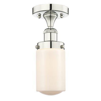 Erkson Glass Semi Flush Mount