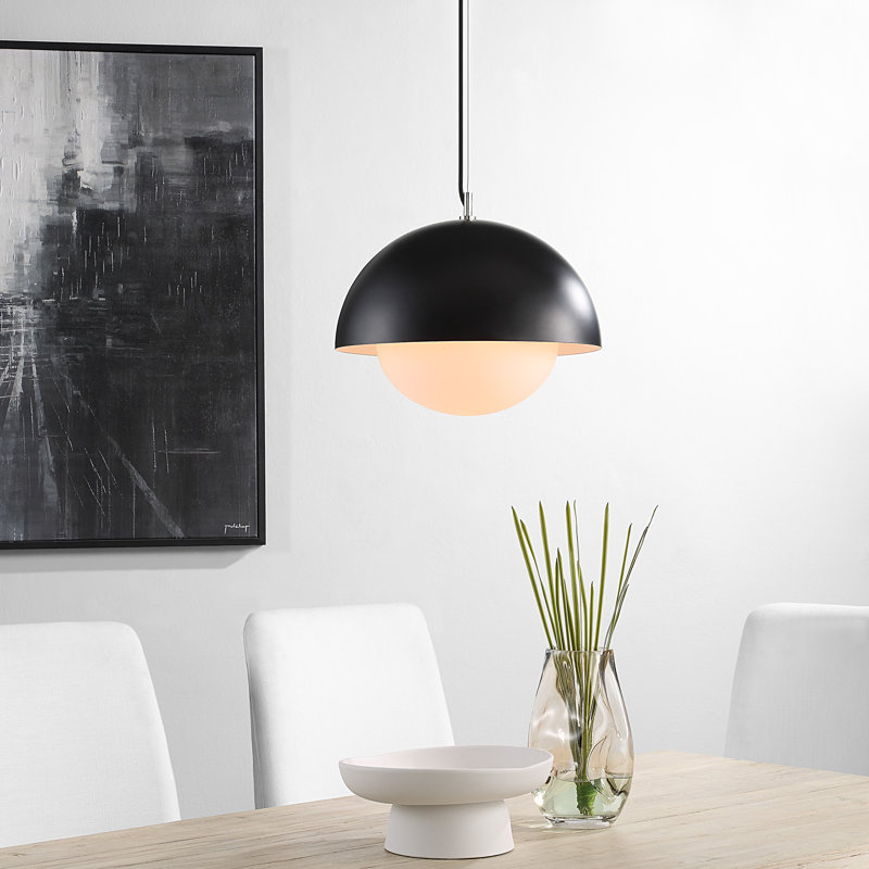Antonio 1 - Light Pendant by Renwil, Black