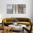 Stacked 1 Textured Metallic Hand Painted Canvas Wall Art by Martin Edwards