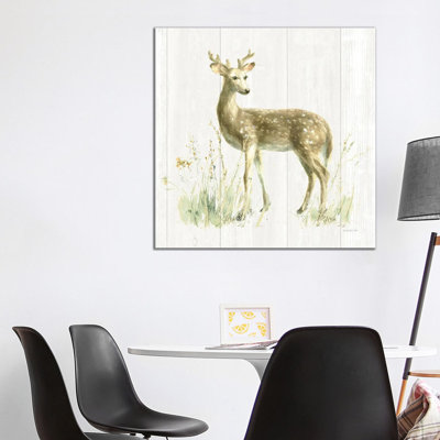 Meadows Edge III On Wood by Danhui Nai - Wrapped Canvas Gallery-Wrapped Canvas Giclée