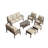 7-Piece Metal Patio Furniture Set-1689193364