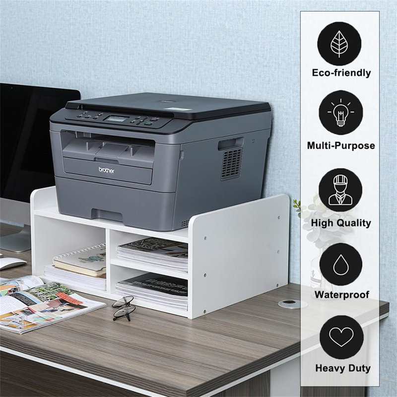 22.9cm H x 50.8cm W Printer Stand