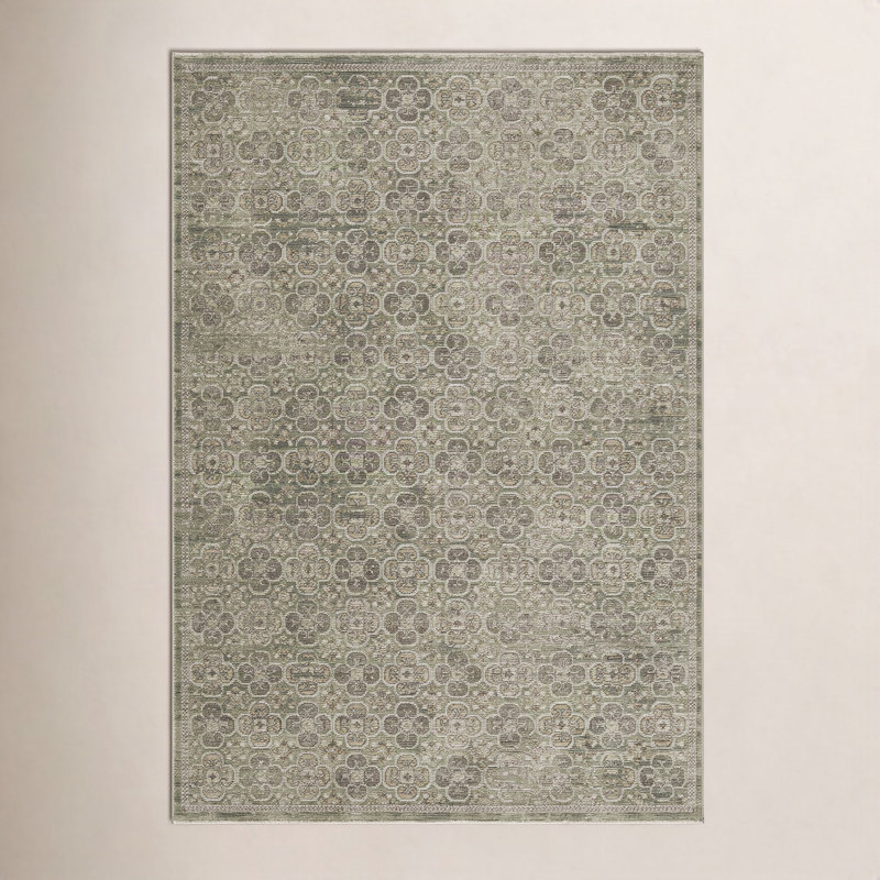 Tapis tissé à la machine Galey Alix x Livabliss Myrtle Avenue II, Rectangle 6 pi 7 po x 9 pi