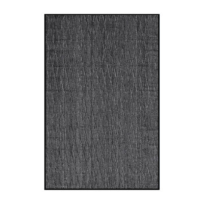 Tapis géométrique gris