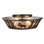 Rustic Lodge 4 - Light Flush Mount