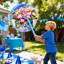 Ensemble de 4 décorations pour fêtes d'anniversaire Paw Patrol